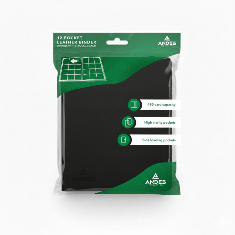 Carpeta Premium Andes con cierre,480 espacios