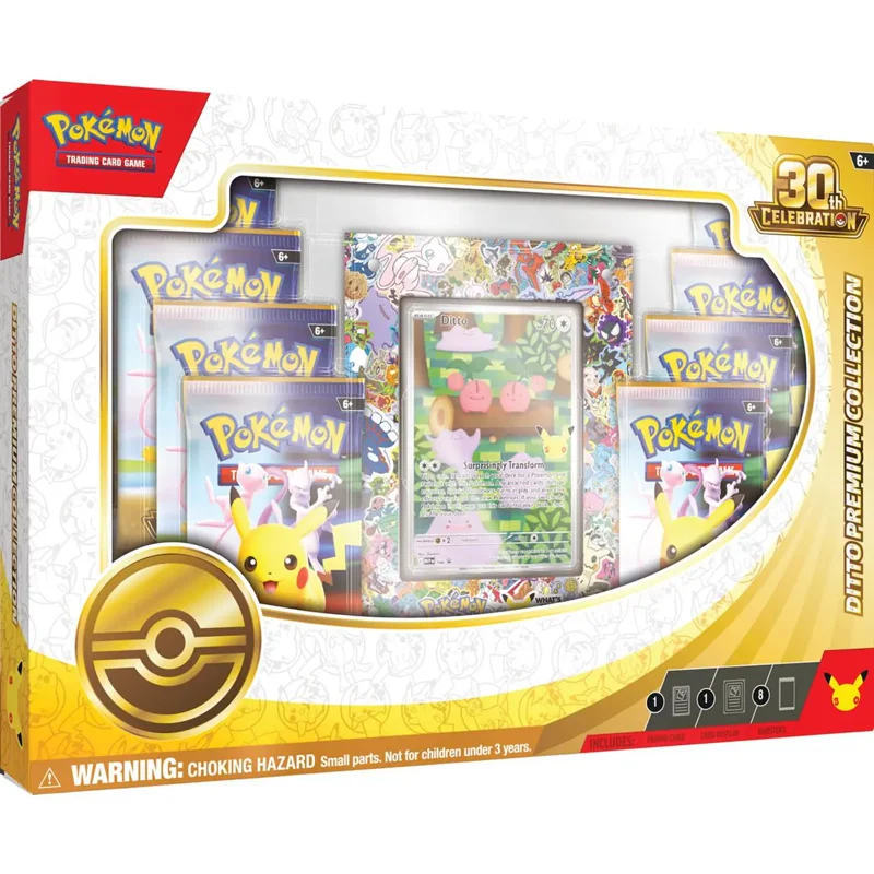 POKEMON TCG 30TH CELEBRATION - DITTO PREMIUM COLLECTION ENGLISH