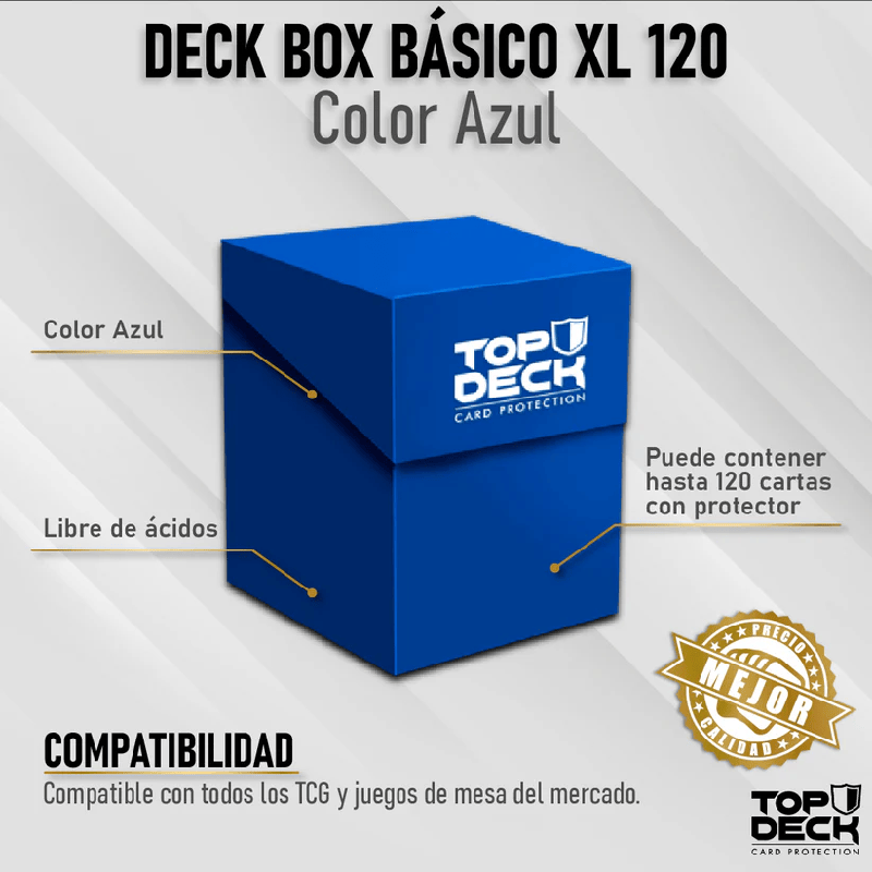 Portamazos Top Deck XL +120,color Azul