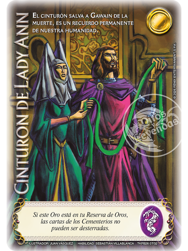 Cinturón de Lady Ann (TKPB26 - Desafío)