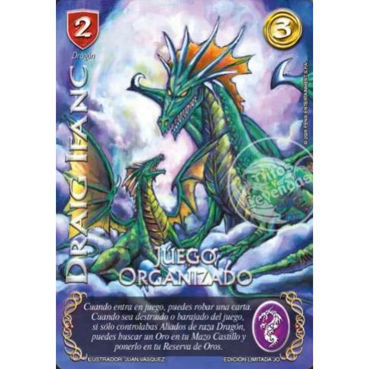 Draig Ifanc juego organizado