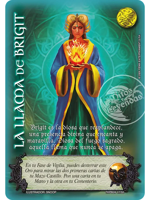 La Llama de Brigit (TKPB26 - Amatista)