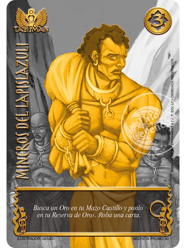 Mineros del Lapislazuli (LBPB24 - Dorada)