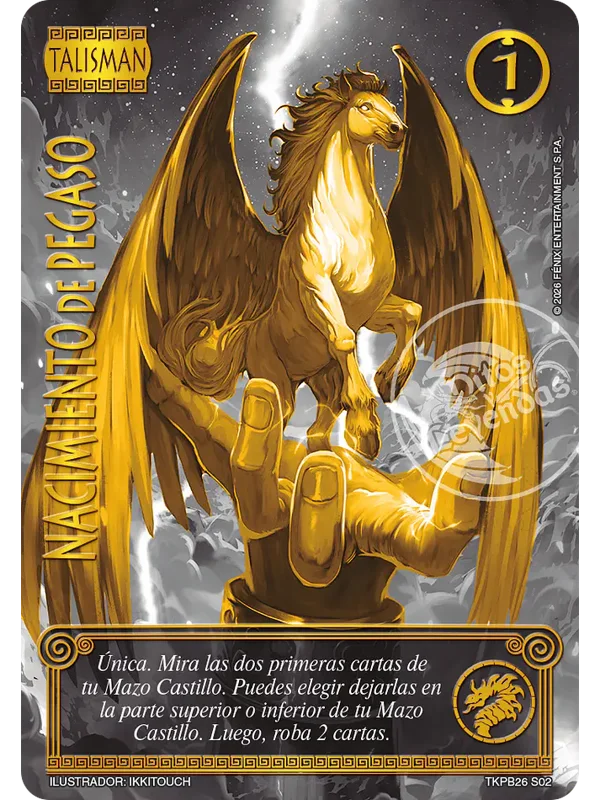 Nacimiento de Pegaso (Secreta) (TKPB26 - Desafío)