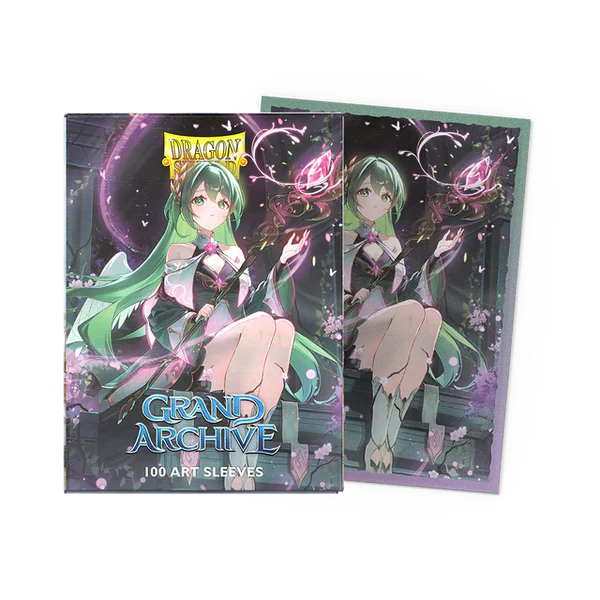 Protector de cartas Dragon Shield, dual matte, tamaño estándar "Grand Archive Radiant Origins- Ariel, Archangel of Natura"
