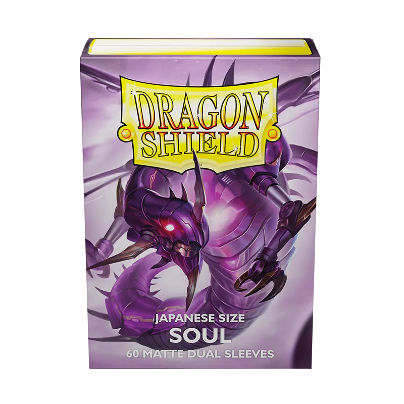Protector de cartas Dragon Shield, dual matte, tamaño japanese "Soul"