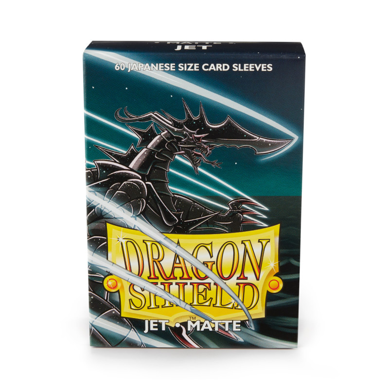 Protector de cartas Dragon Shield, matte, tamaño japanese "Jet"